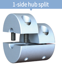 SRGS-C 1-side hub split